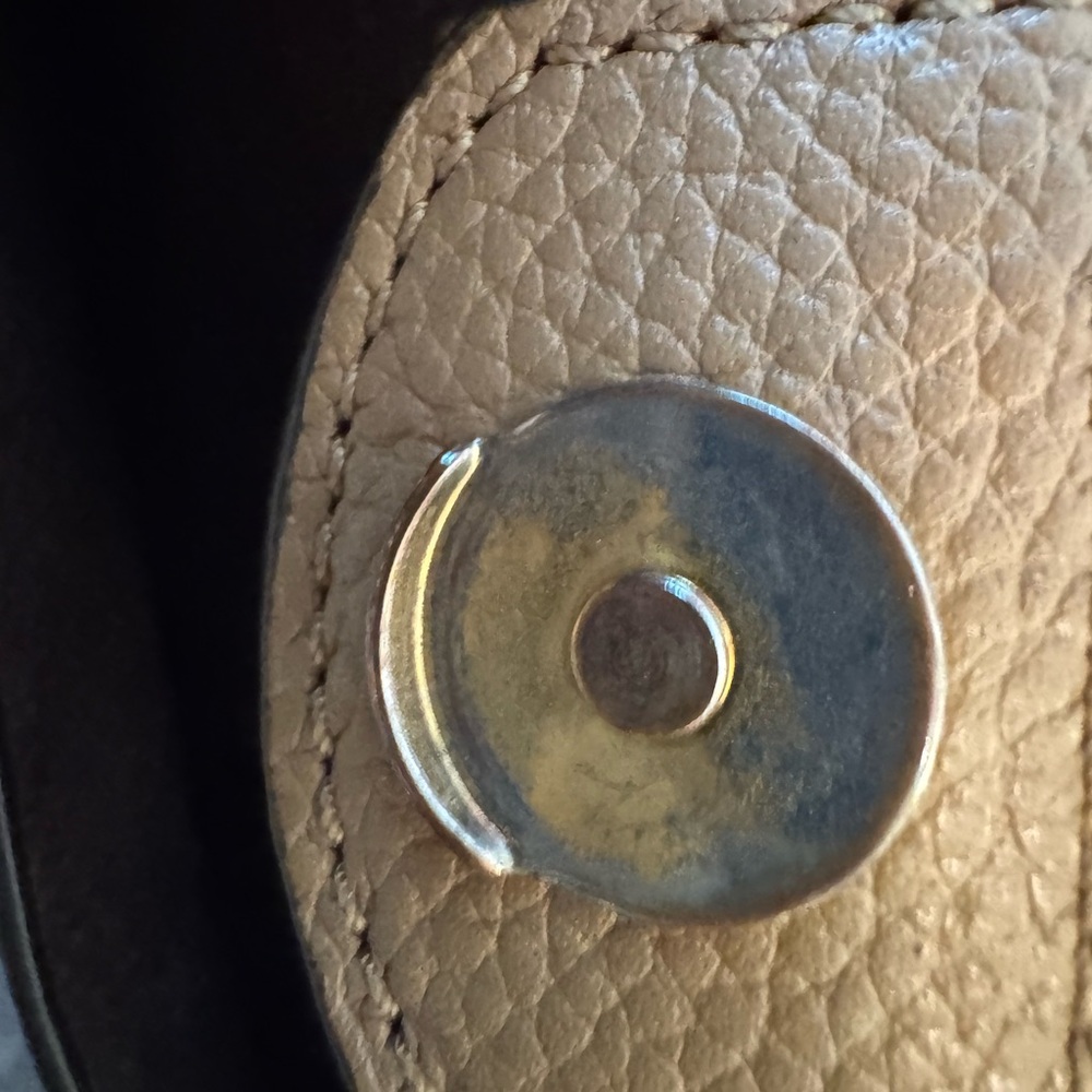 Tory Burch Leather Shoulder Bag/Tiramisu color - Picture 12 of 16